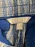 Athleta 100% Linen Stripes Blue Shorts Size 12 - photo 3