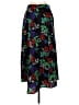 Topshop Print Black Casual Skirt Size 6 - photo 2