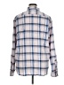 Old Navy Checkered-gingham Blue Long Sleeve Button-Down Shirt Size XL - photo 2