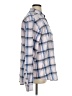 Old Navy Checkered-gingham Blue Long Sleeve Button-Down Shirt Size XL - photo 4
