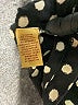 April Cornell Polka Dots Black 3/4 Sleeve Top Size L - photo 8