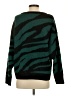 Cyrus Animal Print Green Pullover Sweater Size S - photo 2