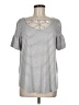 Reborn J Gray Short Sleeve Top Size M - photo 1