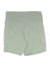 Zobha Solid Green Athletic Shorts Size M - photo 2