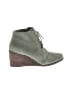 TOMS Green Wedges Size 7 1/2 - photo 1