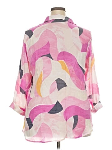 Willi Smith 3/4 Sleeve Blouse (view 2)