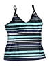 Unbranded Stripes Blue Swimsuit Top Size M - photo 1