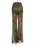 SOLADO Print Green Casual Pants Size S - photo 2