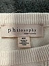 Philosophy Republic Clothing Chevron-herringbone Tan Pullover Sweater Size M - photo 7