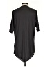 Helmut Lang 100% Silk Black Short Sleeve Turtleneck Size S - photo 2