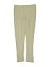 City Threads 100% Cotton Solid Green Tan Active Pants Size 14 - photo 1