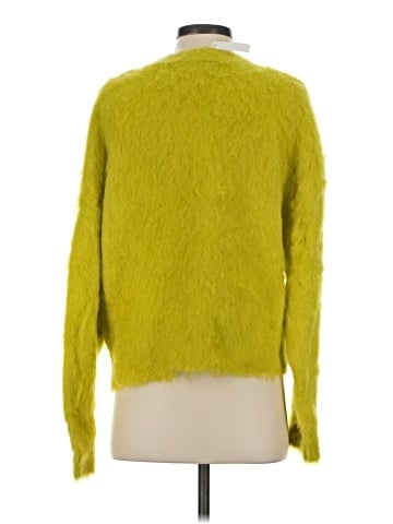Madewell Brushed V-Neck Cardigan Sweater (view 2)