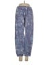 LoveShackFancy 100% Cotton Tie-dye Blue Casual Pants Size S - photo 1