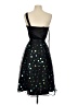 Spenser Jeremy 100% Polyester Stars Black Cocktail Dress Size 4 - photo 2