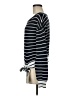 Intermix 100% Cotton Stripes Black Pullover Sweater Size M - photo 5