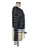 Intermix 100% Cotton Stripes Black Pullover Sweater Size M - photo 4