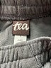 Tea 100% Cotton Solid Gray Cargo Shorts Size 3 - photo 3