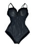 Gottex Metallic Black One Piece Swimsuit Size 8 - photo 1