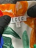 TCEC 100% Polyester Tropical Orange Casual Dress Size S - photo 7