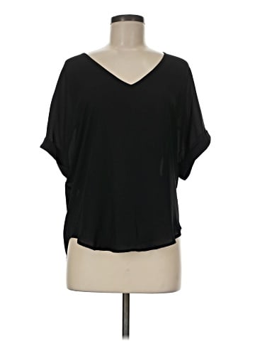 Charlotte Russe Short Sleeve Blouse (view 1)