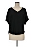 Charlotte Russe Black Short Sleeve Blouse Size M - photo 1