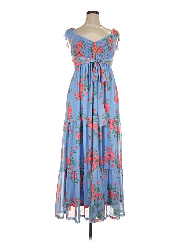 Pre-owned Arula Casual Dress In Blue