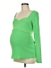 Ingrid + Isabel Green Long Sleeve Top Size Med (2) - photo 1