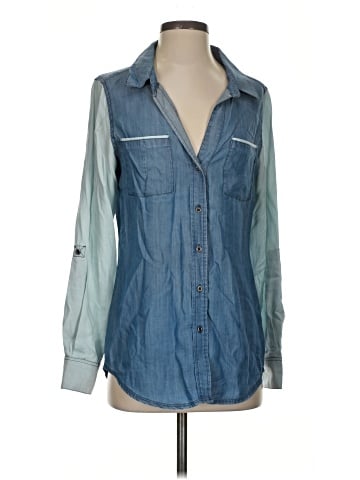 Bebe Long Sleeve Button-Down Shirt (view 1)