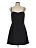 French Connection Solid Black Cocktail Dress Size 10 - photo 1