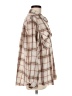 Democracy Plaid Brown Long Sleeve Button-Down Shirt Size M - photo 4
