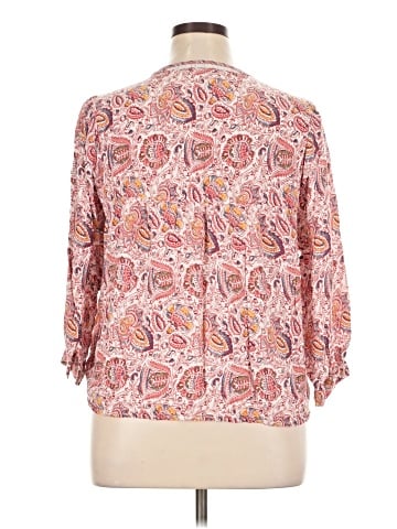 Lucky Brand 3/4 Sleeve Blouse (view 2)