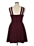 B. Darlin Solid Burgundy Cocktail Dress Size 15 - 16 - photo 2