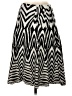 Sioni Chevron-herringbone Silver Casual Skirt Size S - photo 1