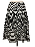 Sioni Chevron-herringbone Silver Casual Skirt Size S - photo 2