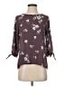 Papermoon 100% Polyester Purple 3/4 Sleeve Blouse Size XS - photo 1