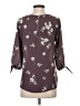 Papermoon 100% Polyester Purple 3/4 Sleeve Blouse Size XS - photo 2