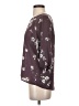 Papermoon 100% Polyester Purple 3/4 Sleeve Blouse Size XS - photo 5