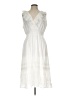 Cupio 100% Cotton White Cocktail Dress Size L - photo 1