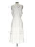 Cupio 100% Cotton White Cocktail Dress Size L - photo 2