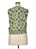 Halogen 100% Rayon Green Sleeveless Blouse Size XL - photo 2