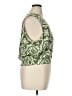 Halogen 100% Rayon Green Sleeveless Blouse Size XL - photo 4