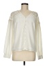 The Limited 100% Polyester Ivory Long Sleeve Blouse Size M - photo 1