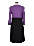 Alfani 100% Polyester Color Block Purple Cocktail Dress Size 10 - photo 2