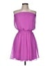 Express 100% Polyester Solid Purple Cocktail Dress Size M - photo 1