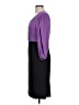 Alfani 100% Polyester Color Block Purple Cocktail Dress Size 10 - photo 5