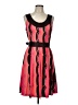Worthington Graphic Red Cocktail Dress Size L - photo 1