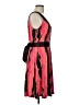 Worthington Graphic Red Cocktail Dress Size L - photo 4