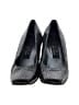Stuart Weitzman Houndstooth Black Heels Size 7 1/2 (narrow) - photo 2