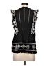 Akemi + Kin 100% Cotton Black Sleeveless Blouse Size 0 - photo 2