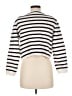 J.Crew 100% Cotton Stripes Ivory Cardigan Size M - photo 2